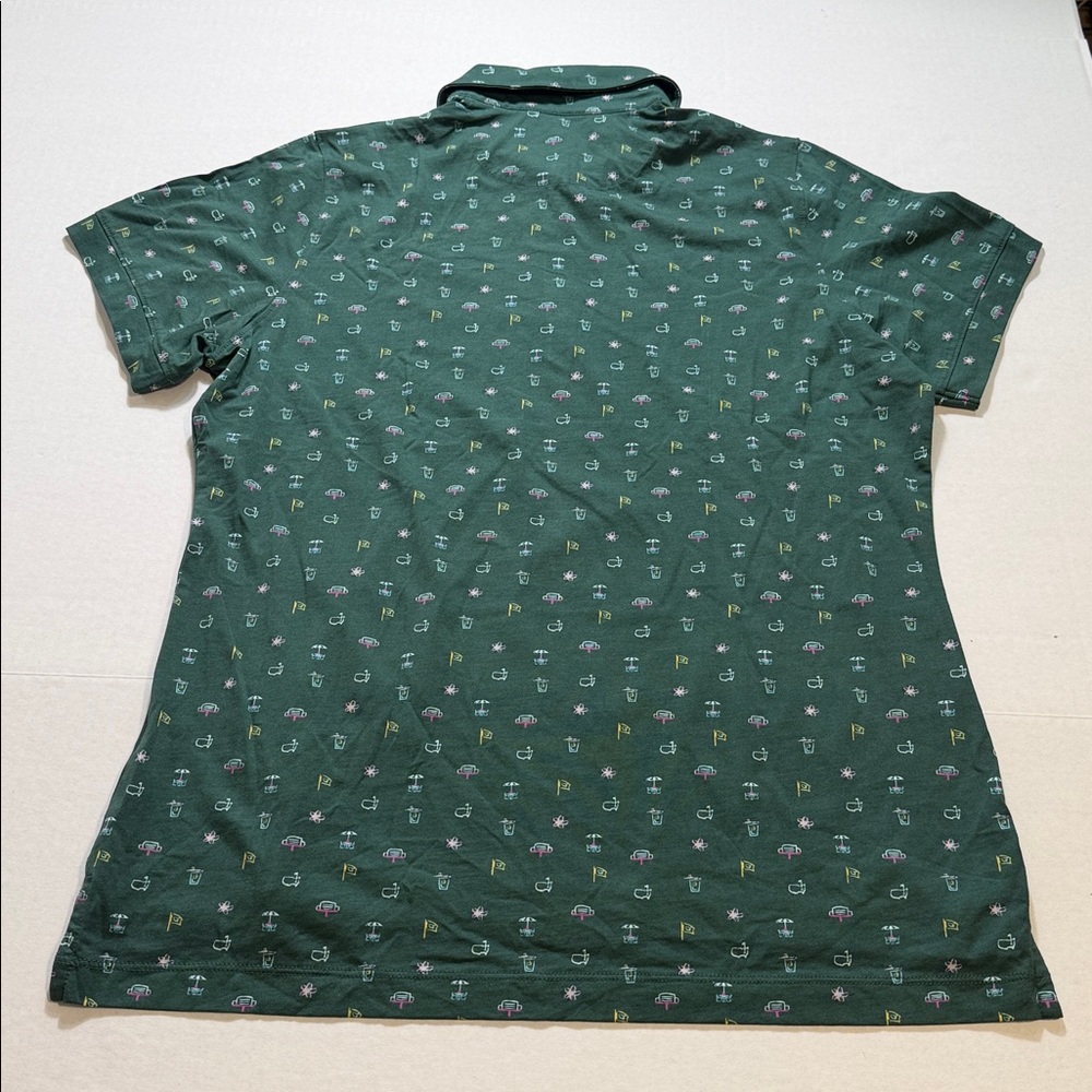 The Masters Magnolia Lane Collection Women’s Short Sleeve All over Print Polo - Picture 8 of 8